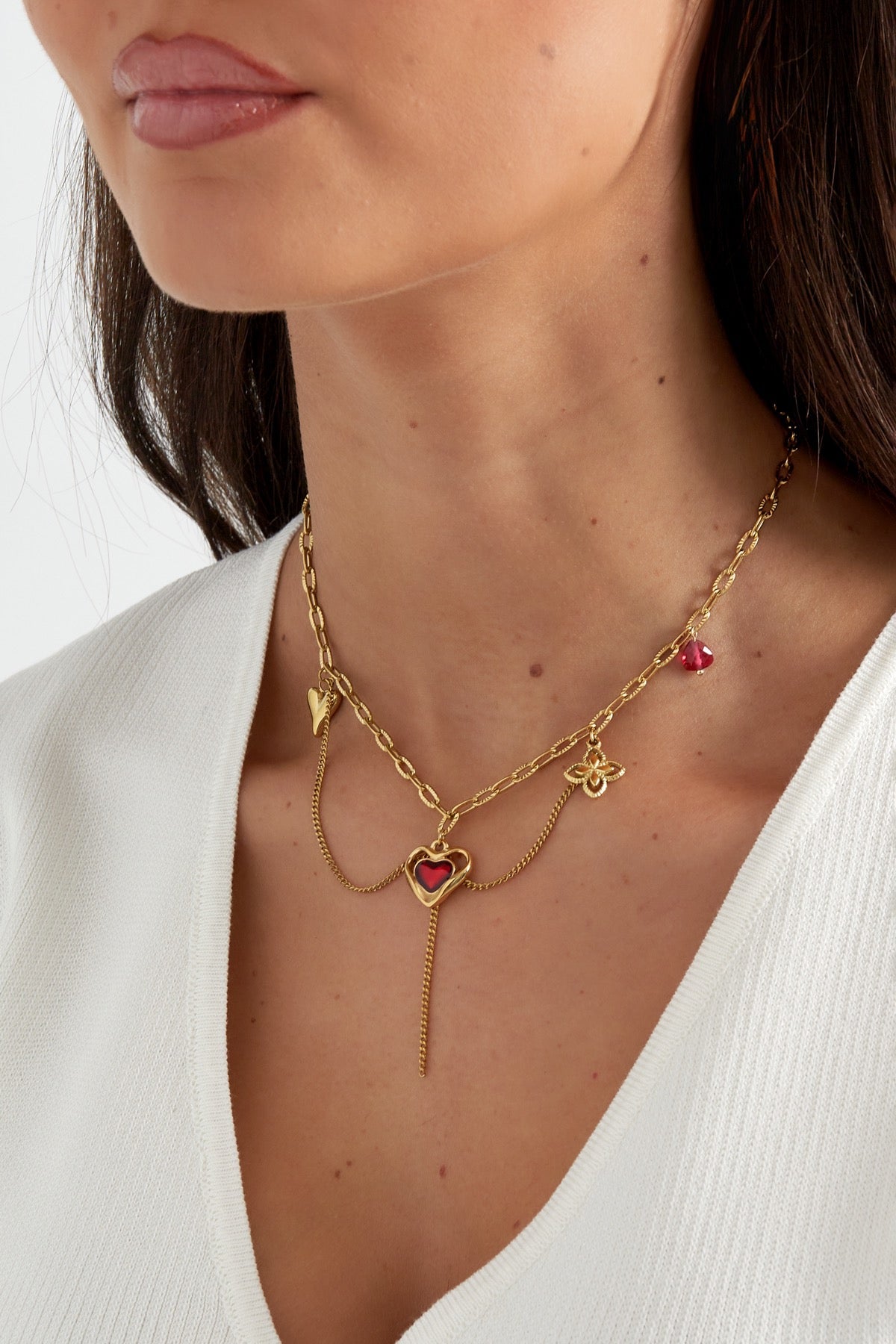 Herzenszauber Charm Kette