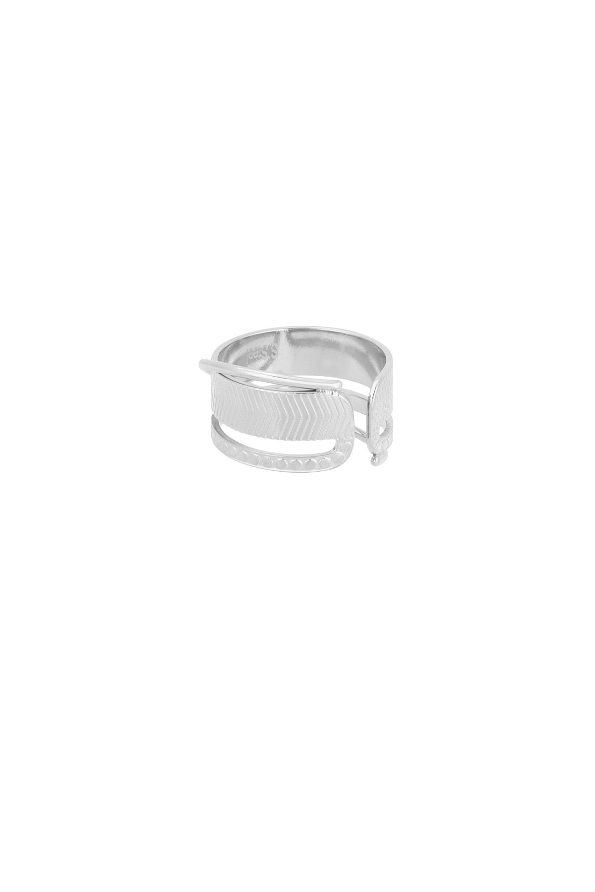 Geschichteter Glanz Ring